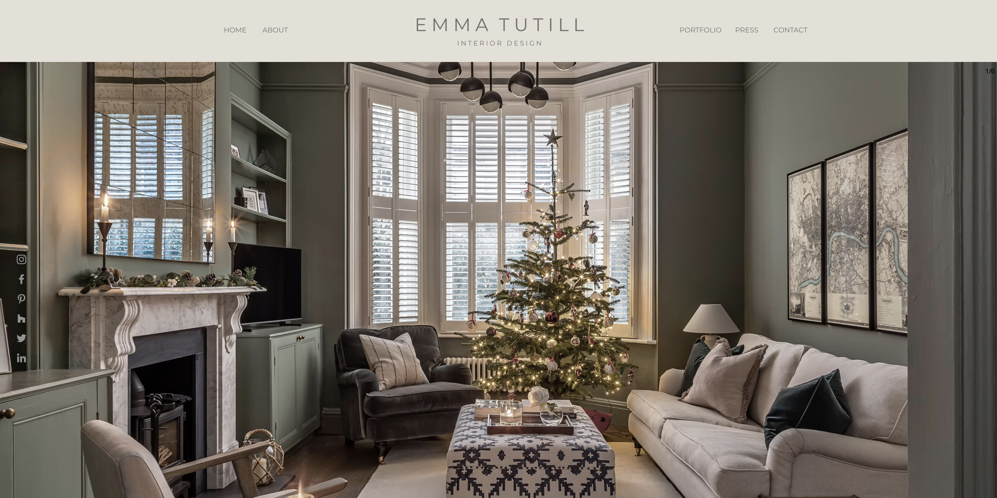 Bespoke Website Development for Emma Tutill Interior Architecture Studio